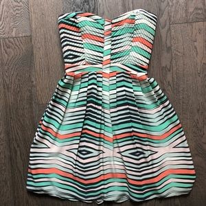 Parker strapless dress